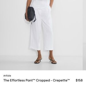 Aritzia The Effortless Pant™ Cropped - Crepette™